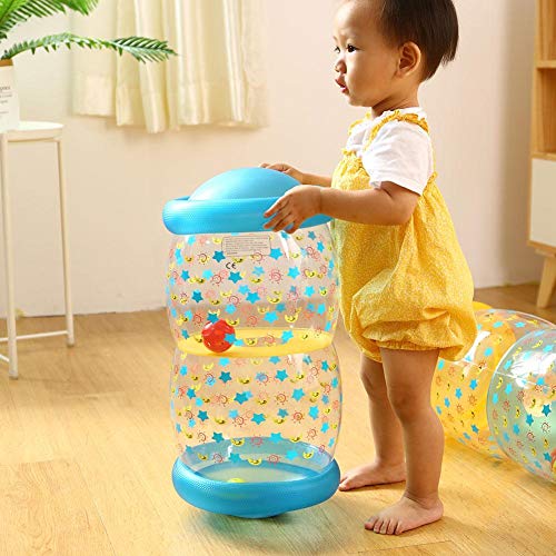 PoeticHouse Rollo para bebés Hocolater - para bebés y niños pequeños de 0 a 2 años - por Primera Vez en Gatear y Caminar - Colorido - Tamaño: 16.93 9.45 Pulgadas Positive