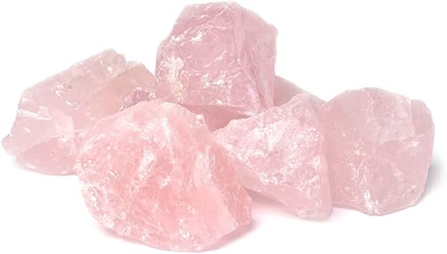 ColecciĂłn de piedras curativas de cristal natural de cuarzo rosa crudo grande de 12 libras ColecciĂłn de piedras curativas de cristal natural de cuarzo rosa crudo grande de 12 libras