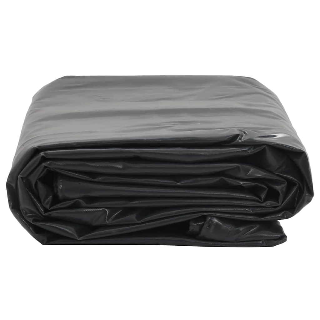 Telone di copertura, antracite, 5 x 7 m, 650 g/m², in tela con rivestimento in PVC, resistente alle intemperie, con occhielli, per mobili da giardino, legna da ardere, auto, barca, campeggio