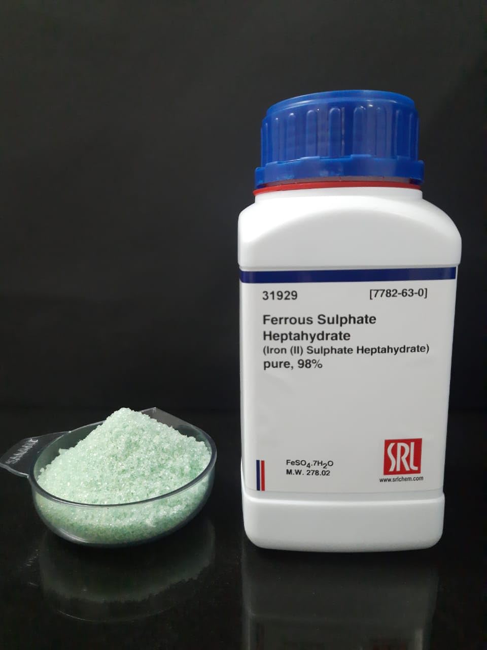 SRL. Pvt. Ltd. Ferrous Sulphate Heptahydrate pure, 98% (31929)/ (Iron (II) Sulphate Heptahydrate), 500gm (B0DF7SBY5P) Amazon Price History, Amazon Price Tracker