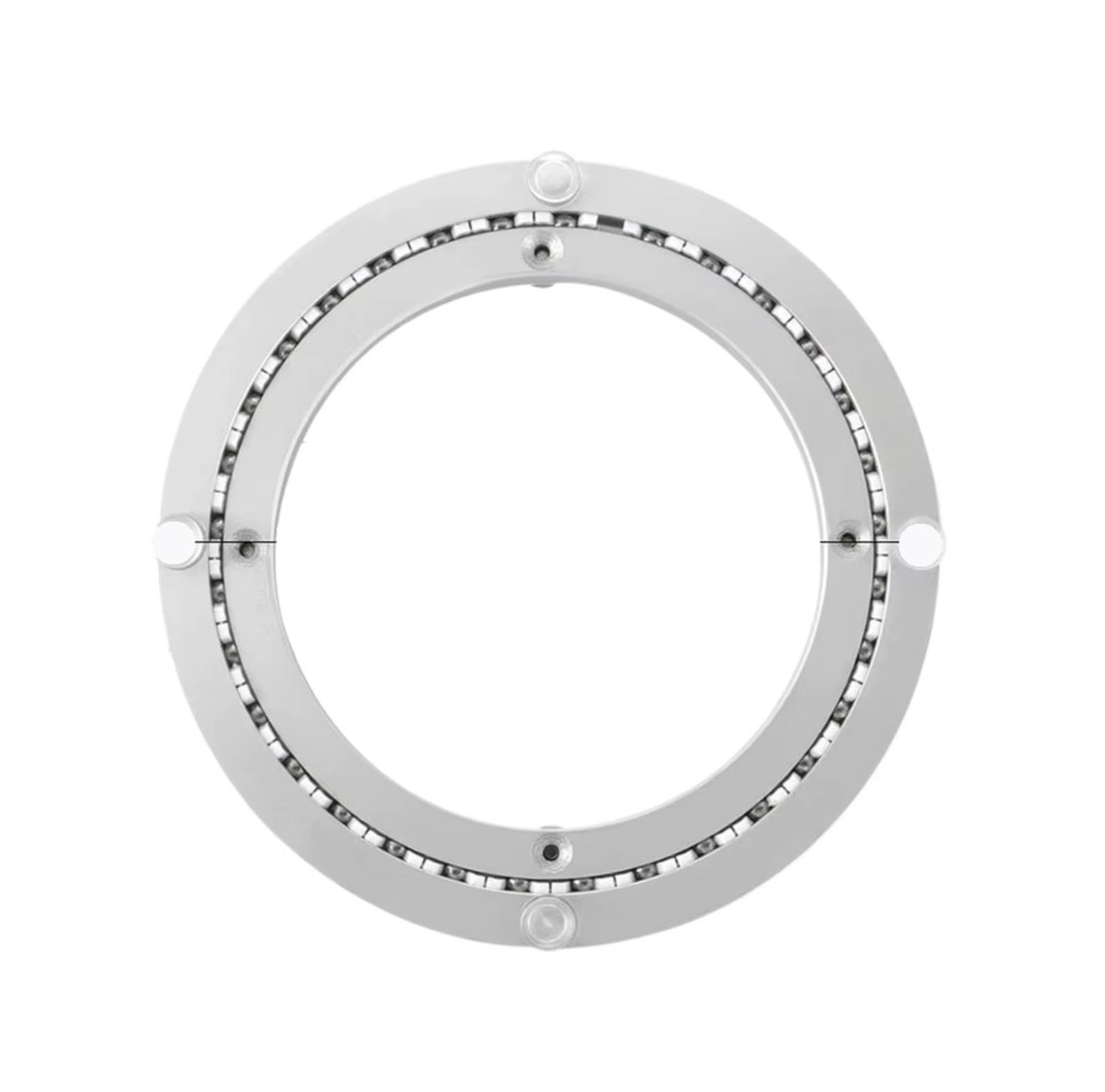Anneau rotatif en aluminium à faible bruit avec plateau tournant lisse 200mm