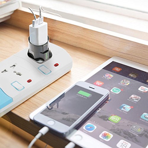 Incutex 2x adapter EU naar VK – Europa 2-pin naar 3-pin VK -13A zekering – Europese reisstekker Schuko in zwart - Image 7