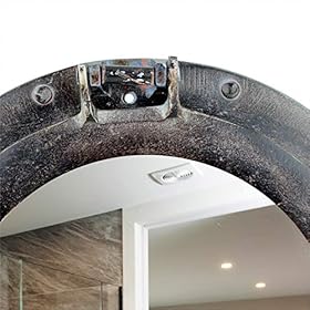 Nagina International Aluminum Porthole Mirror 15" - Nautical Wall Décor