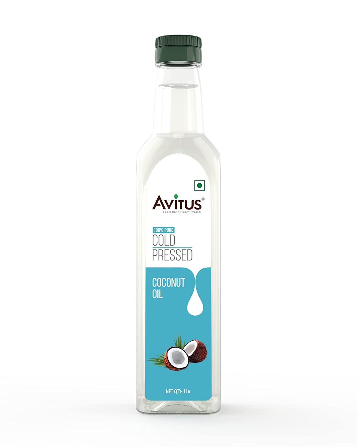 AVITUS Cold Pressed Coconut Oil I 100% Pure and Natural Virgin Unrefined I Zero Chemicals, Edible Grade I for Cooking, Skin & Hair Health, baby massage, and Oil Pulling (1000 ml) (B0BX2YRJBH) Amazon Price History, Amazon Price Tracker