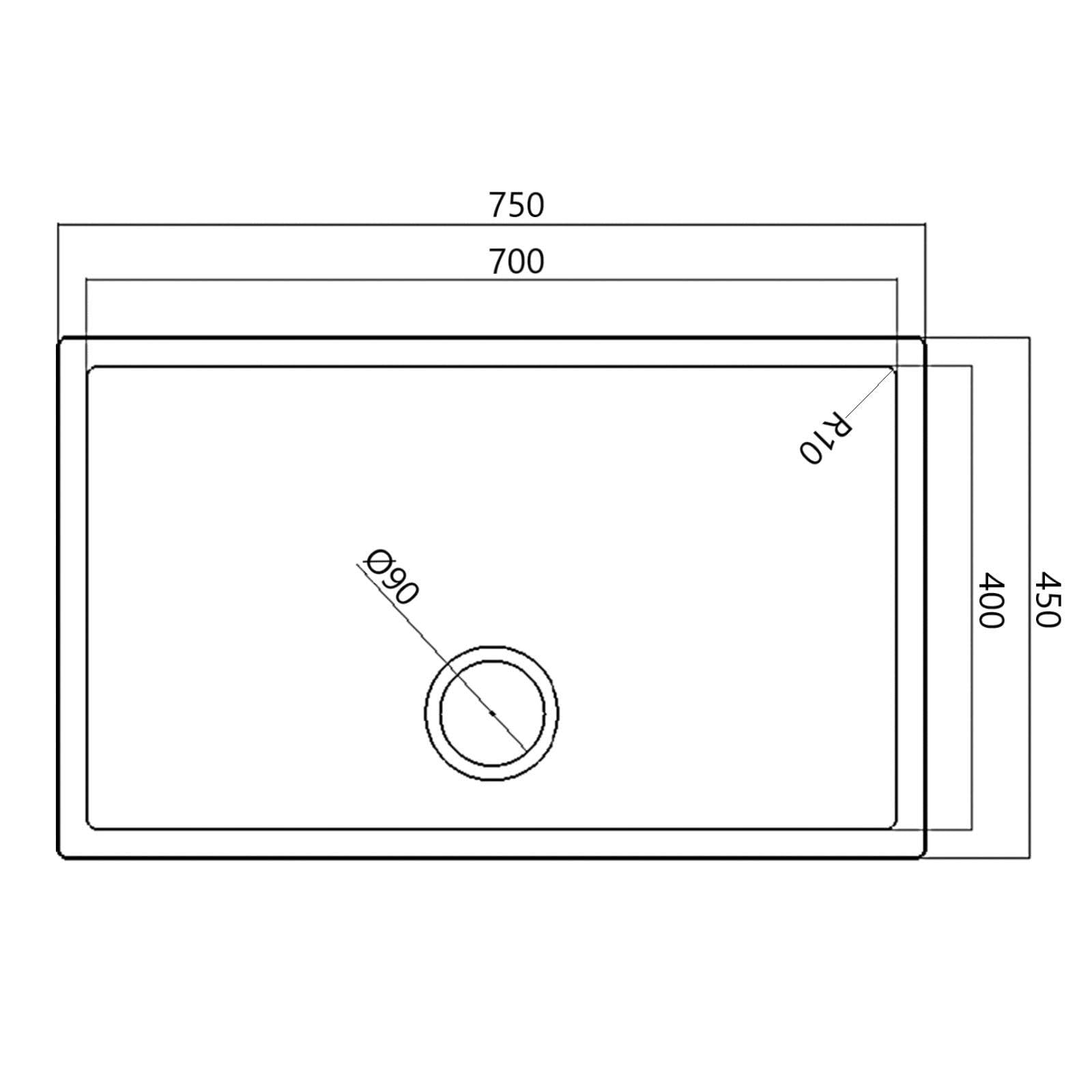 LD740WH Fregadero Blanco 1 Seno sin Escurridor Composite BIO