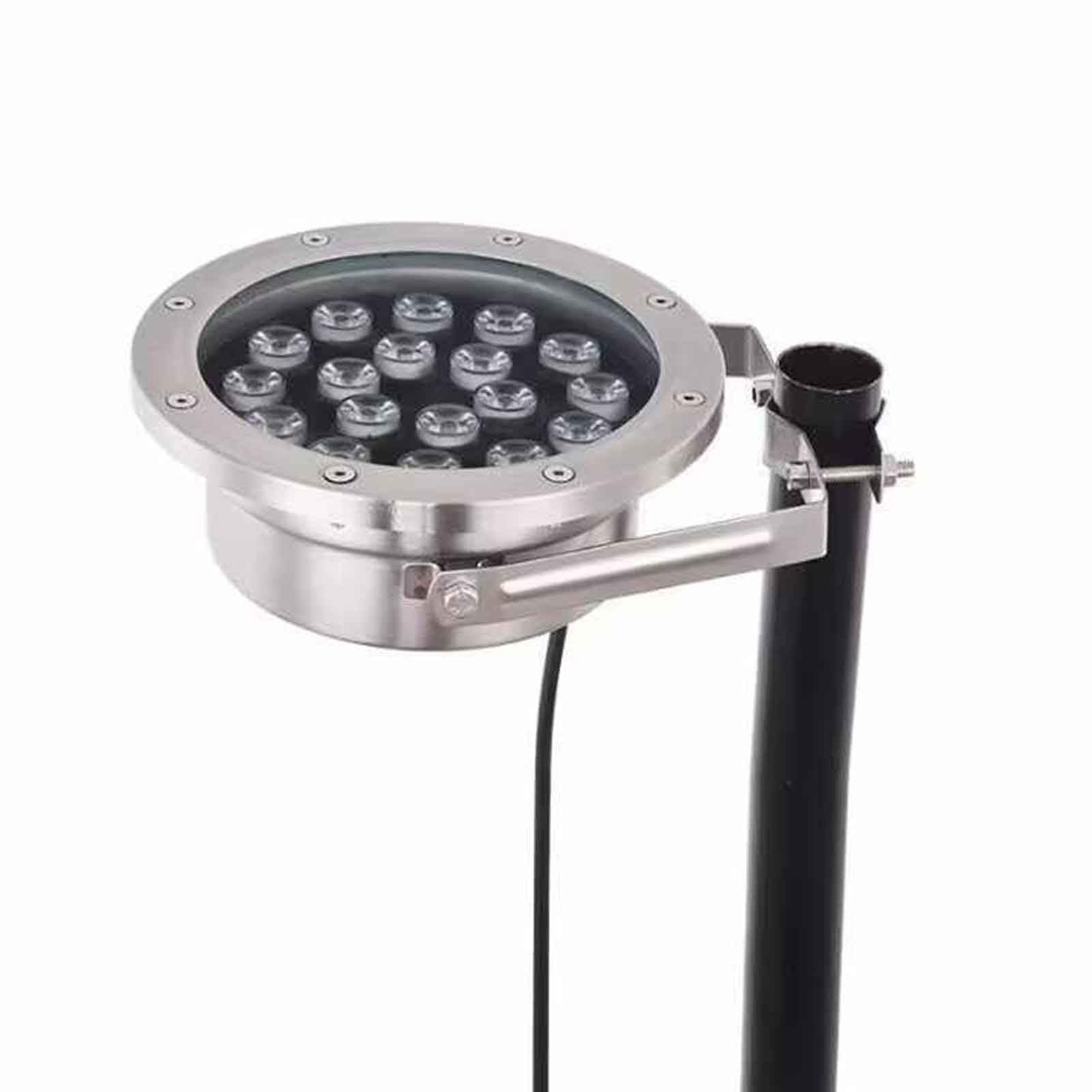 Zanurzalne światła LED - IP68 wodoodporny 12 V zewnętrzny reflektor do wody i fontann