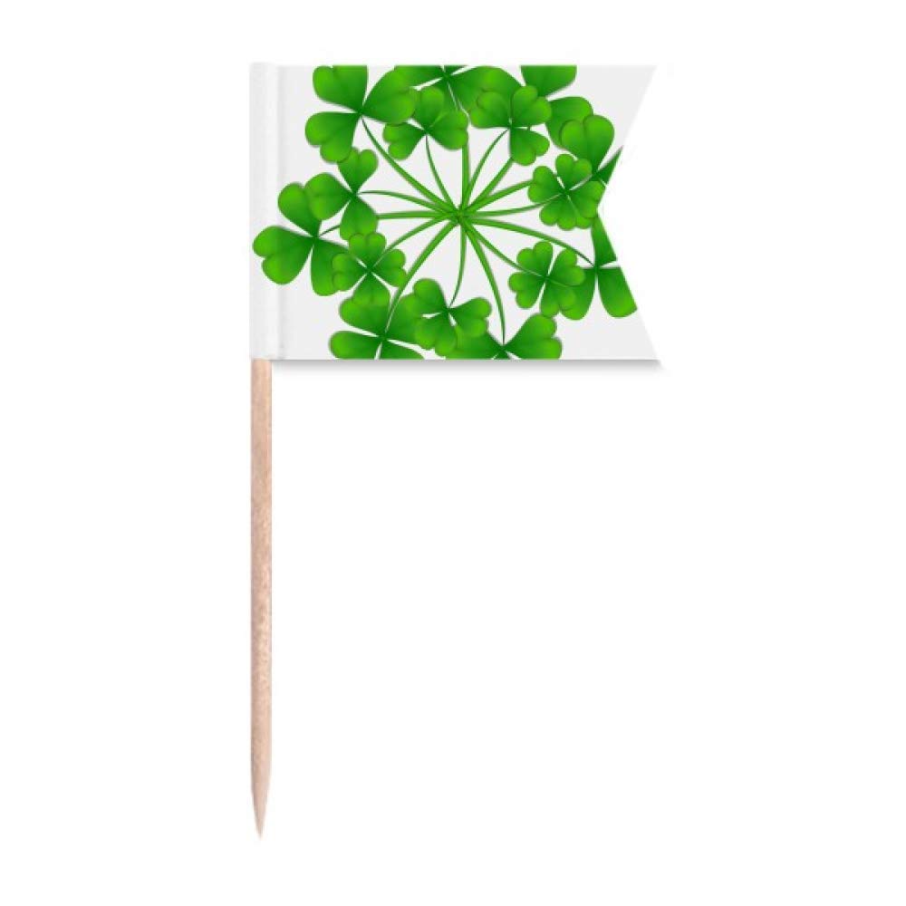 Cure-dents trèfle pour manger proprement et décorer la St Patrick facilement