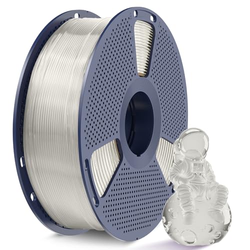 Image of SUNLU TPU 3D Printer Filament 1.75mm, High Speed 95A TPU Filament, 1KG Flexible 3D Filament for Fast Printing, Dimensional Accuracy + /- 0.03mm, Suitable for Most FDM 3D Printers. (Clear)
