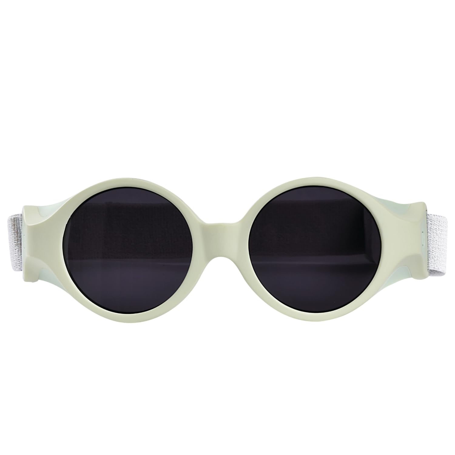 Béaba, Lunettes de soleil pour bébé 0-9 mois, Protection 100% UV - CAT 4, Protection Latérale, Confort Optimal, Bandeau élastique ajustable, Collection Glee, Menthe
