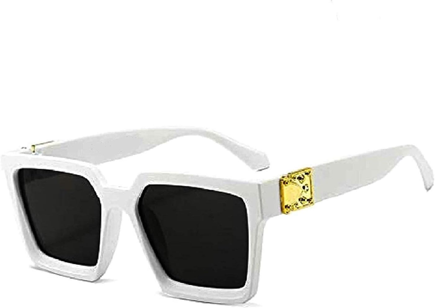 H&H HH Black Unisex Square Sunglasses inspired from Badshah Sunglasses, Sahil Khan & Jass Manak