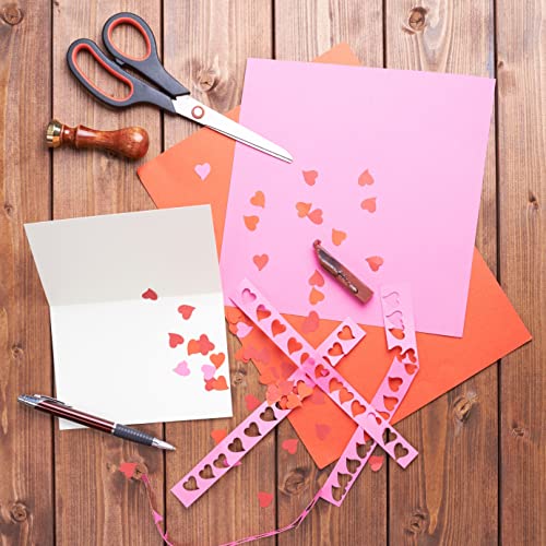 Mother's Day A4 Card Pack, 40 Smooth Sheets to Make Your Own Cards, in Pale Pink, Hot Pink, Red & White - Image 4