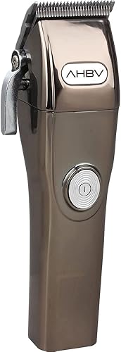 Common Wealth AHBV - Juego de cortadora y recortadora inalámbrica profesional con soportes de carga y peines de guía