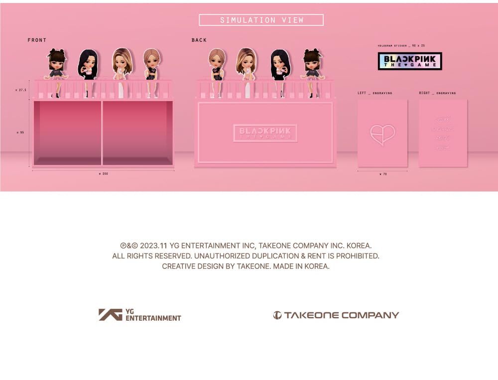 Blackpink - Blackpink The Game Concert Stand Limited Capa