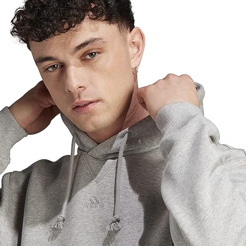 Image of adidas mens All Szn Fleece Loose Hoodie