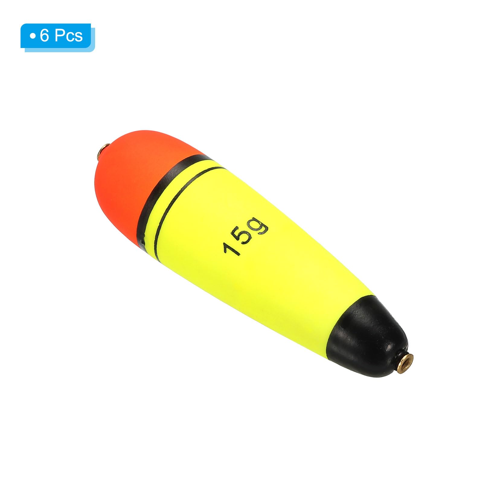 PATIKIL 4.2oz Fishing Slip Bobbers, 2 Pack EVA Fishing Float for Sea Fishing Freshwater Yellow - Image 3