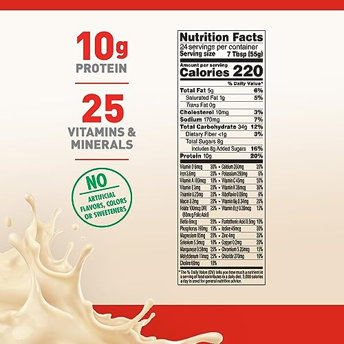 BOOST Original Balanced Nutritional Powder Drink Mix with 10g Protein and 25 Vitamins & Minerals, Very Vanilla, 14.6 Ounce, 2 lb - Image 6