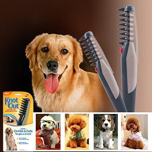 knot out dog comb