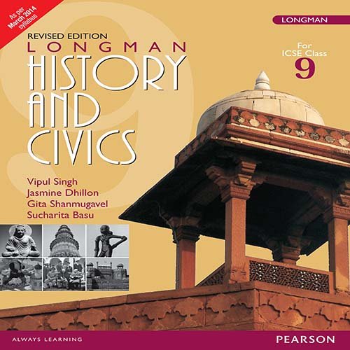 Longman History & Civics (Rev) for ICSE Class 9 Vipul Singh, Jasmine