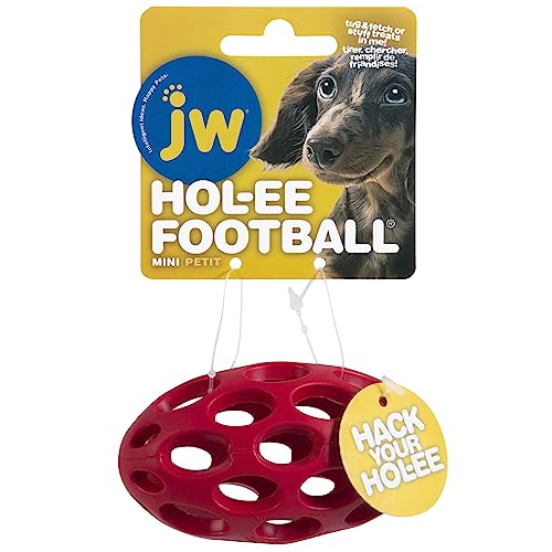 JW Pets JW43117 Hol-ee Football XS/Mini, Farben sortiert