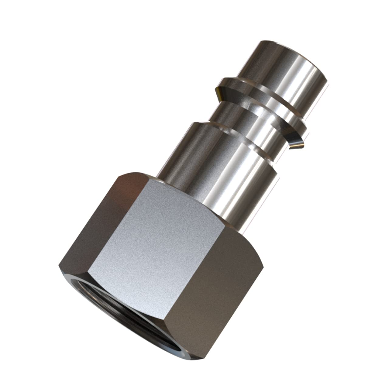 Conector de aire comprimido EURO de acero 1/4" IG