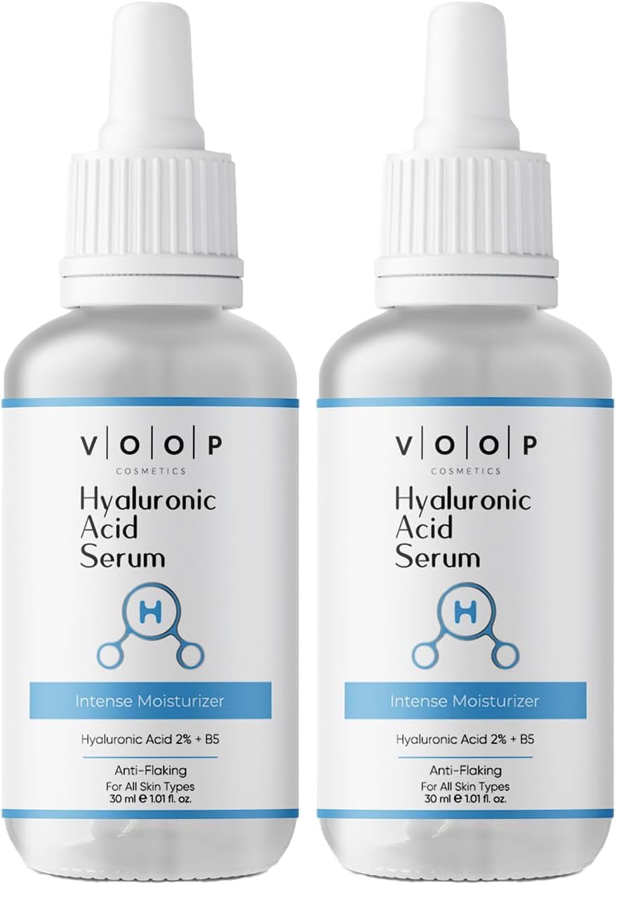 VOOP Hyaluronic Acid, Yoğun Nemlendirici Serum 30 ml (2 paketi)