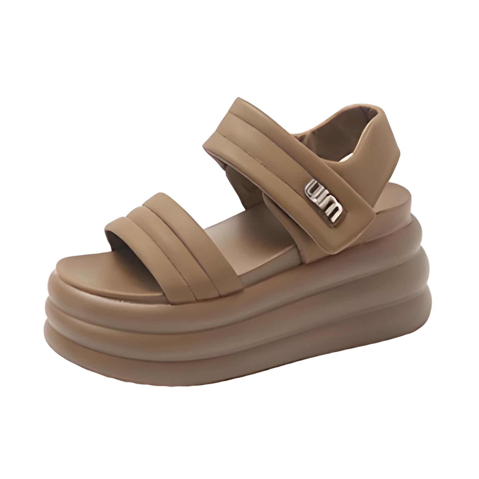 Amazon | [MTKCNTL] クロスサンダル レディース 厚底 歩きやすい