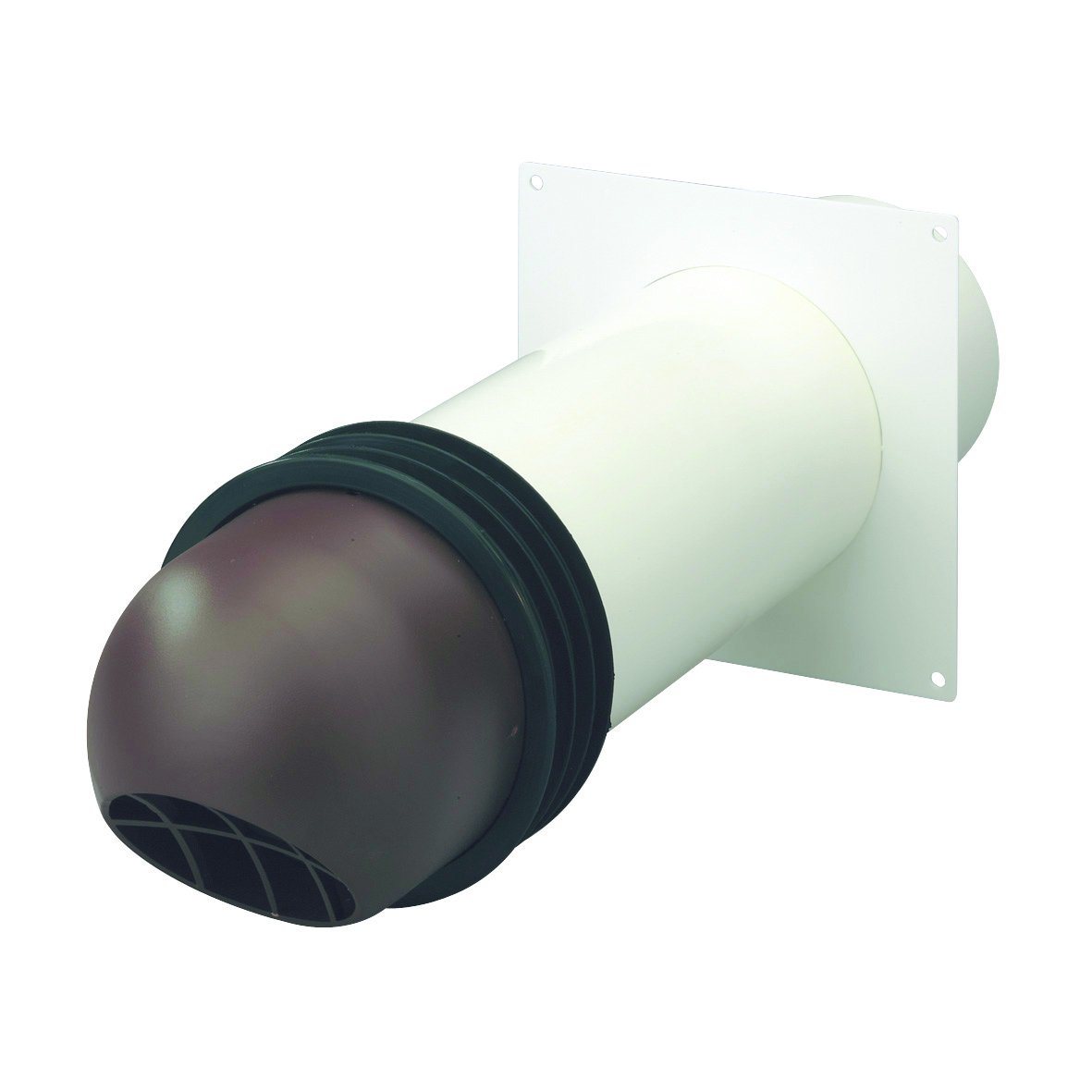 6" 150mm High Rise Ventilator. Brown Grill for Tumble Dryer/Extractor Fan/Cooker Hood etc. (Brown)