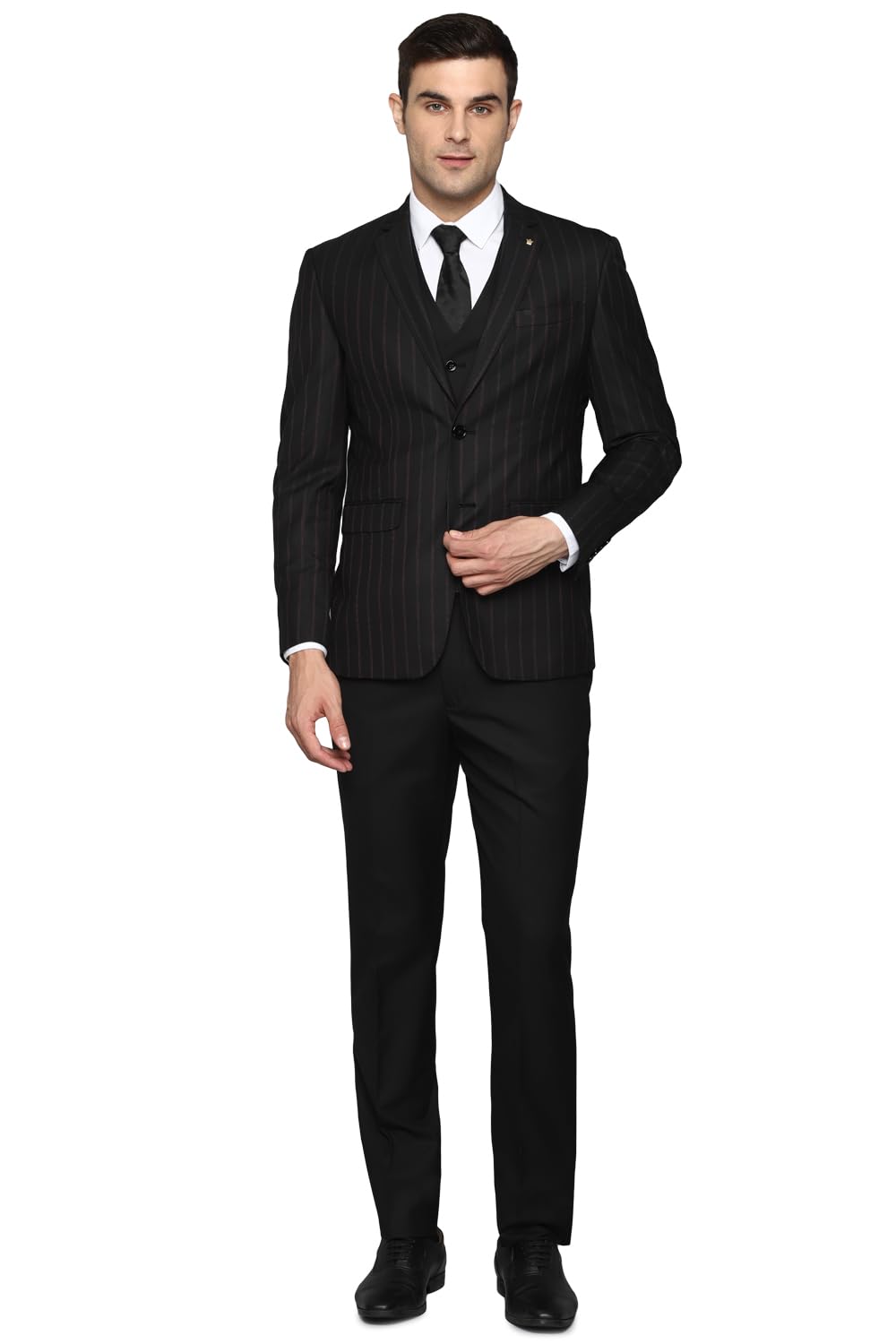 louis philippe Men's Polyester Blend Four Piece Suit-Dress Set-picture-30