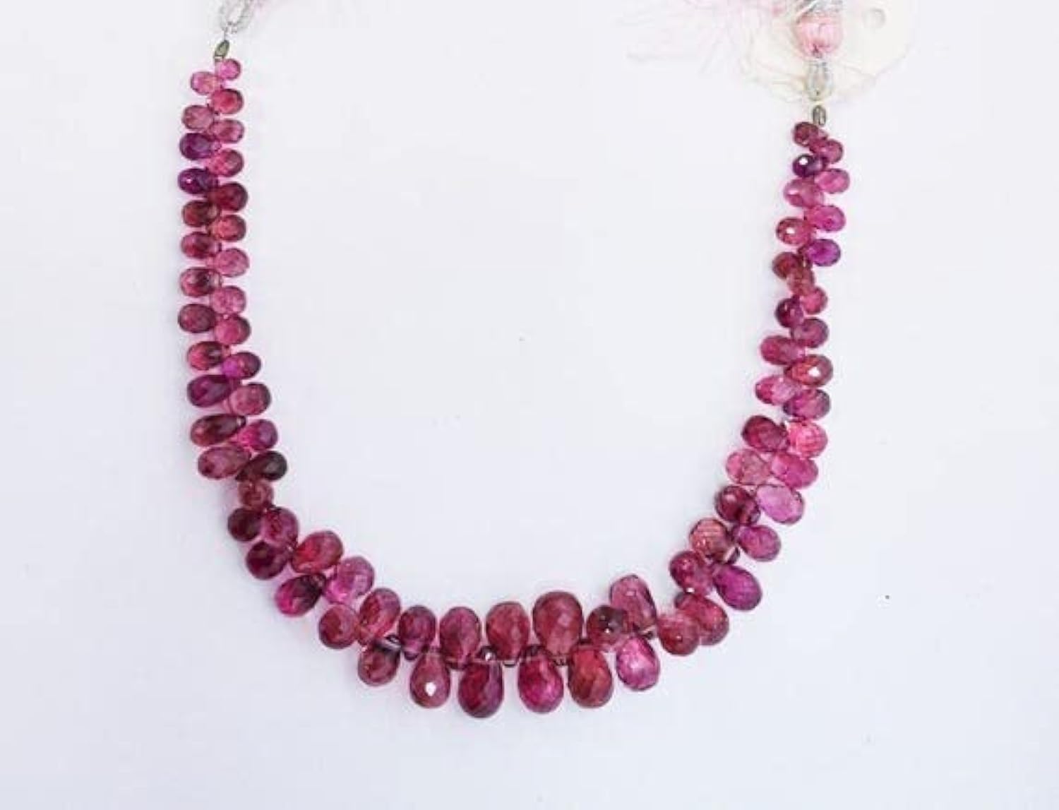 Tourmaline rose naturelle en briolettes pour sublimer vos colliers et bracelets artisanaux