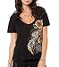 Metal Mulisha Juniors Unravel Vneck Graphic Tee