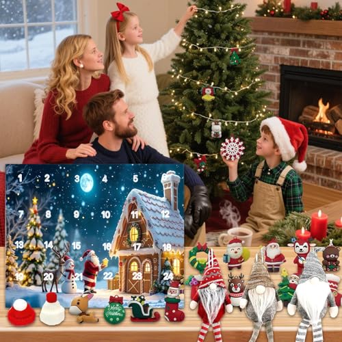 Calendrier de l Avent Gnomes 2025 idée cadeau originale pour petits et grands - 3