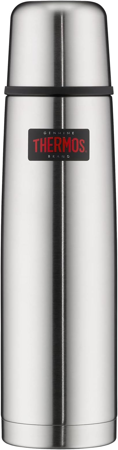 Thermax Insulated Flask, Silver, 1 Litre