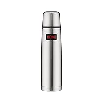 Thermos – 185234 – Light & Compact – Bouteille Isotherme – 1 L – Acier Inoxydable
