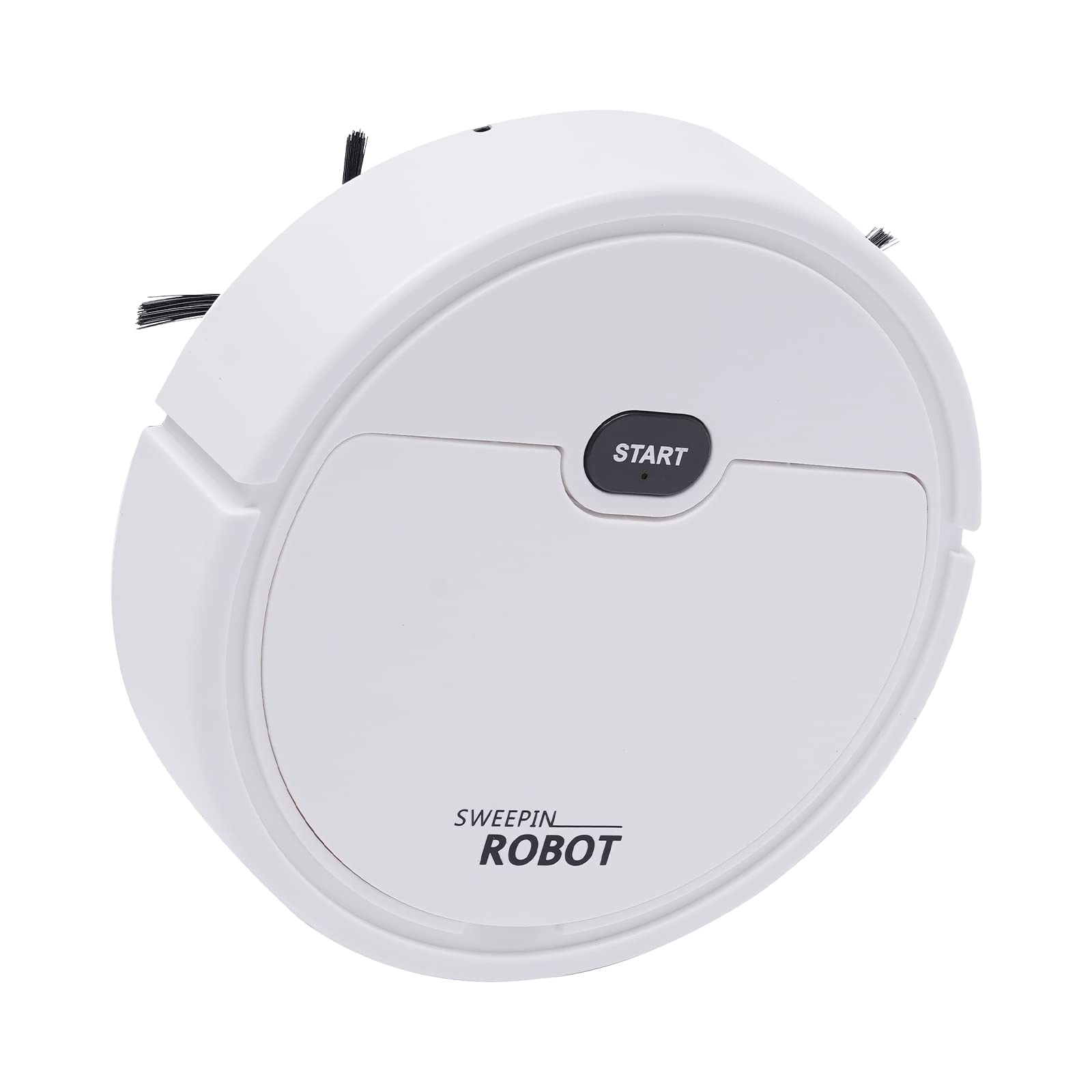 Robot odkurzający, mini Smart Sweeping Robot 500 Pa, duża siła ssąca, automatyczna zamiatarka z ładowaniem przez USB, do podłóg kamiennych, płytek ceramicznych, miękkich sufitów, podłóg