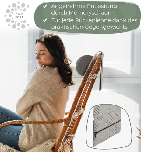 Ergonomisches Nackenrolle für Stühle