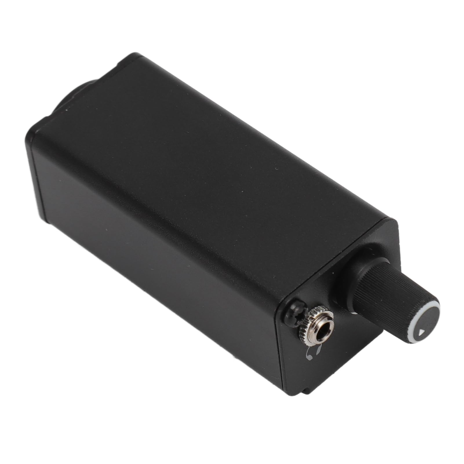 Monitor Amplifier, Headphone Amplifier Earphone Amp, Volume Control XLR Input 3.5mm Stereo Jack with Waist Clip for Drummer Keyboardist