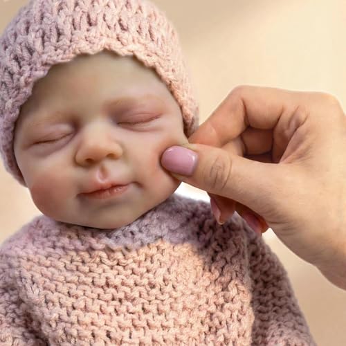 Zero pam Squishy Silicone Reborn Baby Dolls Girls-30CM Floppy Reborn Dolls Silicone Full Body Realistic Baby Doll Posable Newborn Babies Lifelike Babys Doll For Girls
