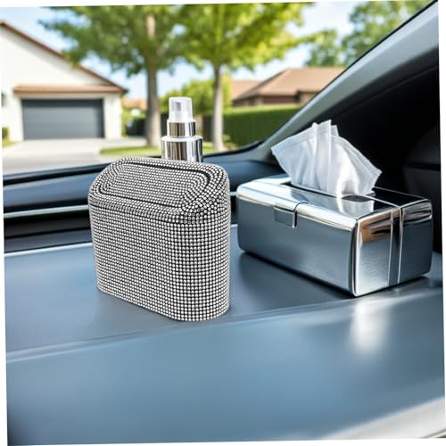 Poubelle voiture intérieure compacte avec clip de rangement