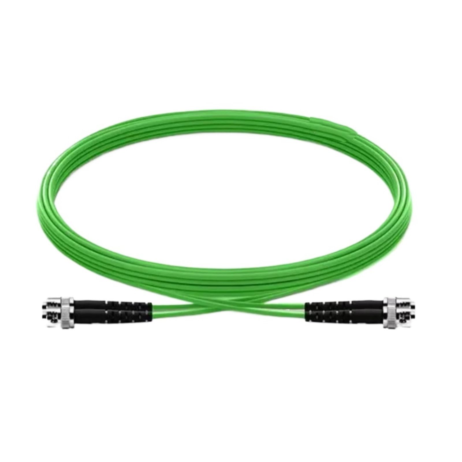 Kabel krosowy światłowodowy ST-ST OM5 Duplex 10 do 50 m, szybki kabel przyłączeniowy FTTH (100m 1 szt.)