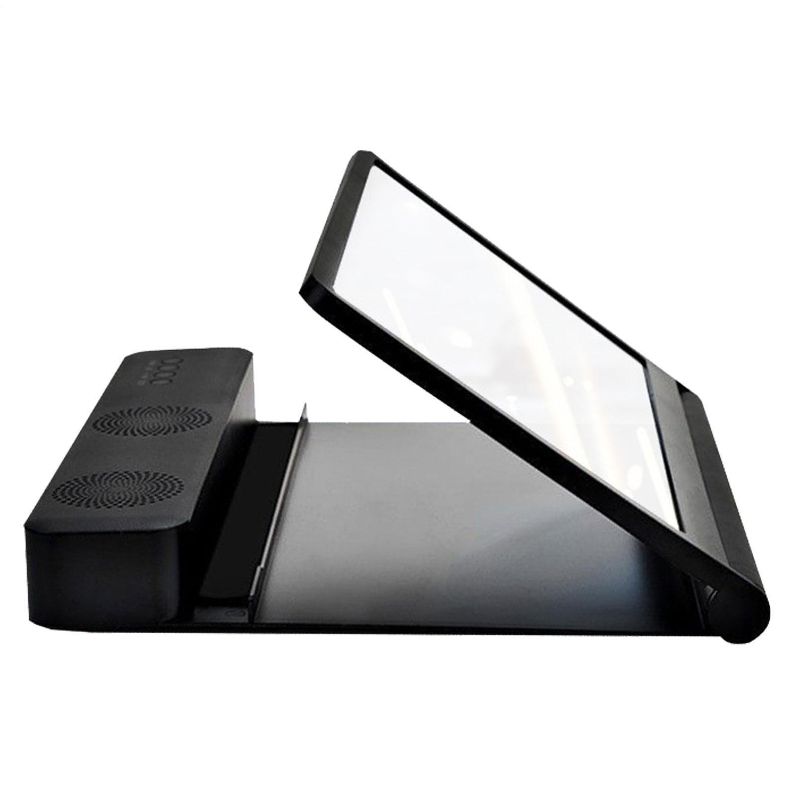 Lupa De Pantalla Del Teléfono - Amplificador De Pantalla 3D HD De 12 Pulgadas, Soporte Móvil Plegable, Visualización Ampliada Clara Con Diseño Portátil | Ver Videojuegos Para Teléfono, Tabl