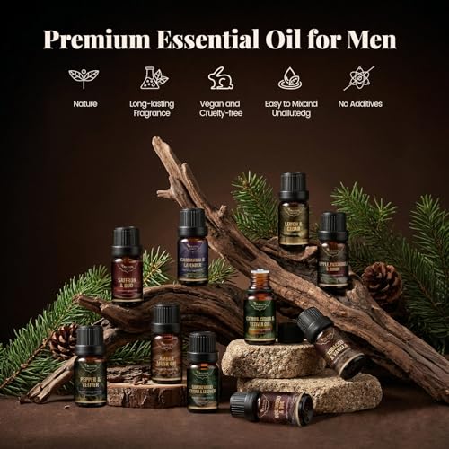 Men Essential Oils Gift Set