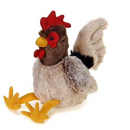 Fiesta Toys Rooster Plush Stuffed Animal Toy - 8 Inches