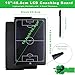 16'' LCD Screen Tactical Coaching Marker Board, Electronic Board with Stylus Pen,with Lock Function,for Coach Basketball Soccer (Soccer Coach Board)