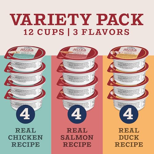 Natural Balance Ultra Protein Wet Cat Food Cuts in Gravy, Variety Pack with Protein-Rich Organs for Cats, Organ Cat Food with High Protein - 2.7oz. Case of 12