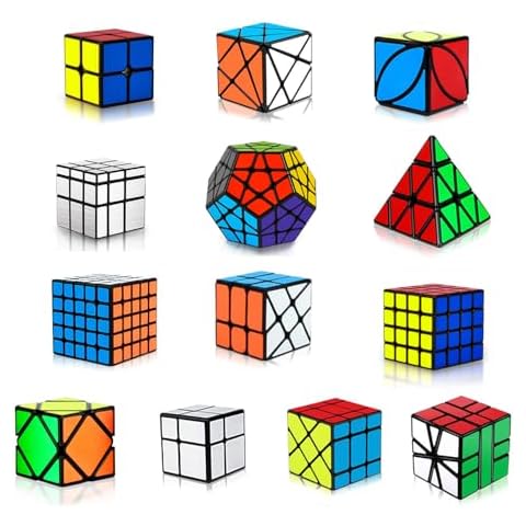R RECOMFIT 13-Pack Speed Cube Set Cover