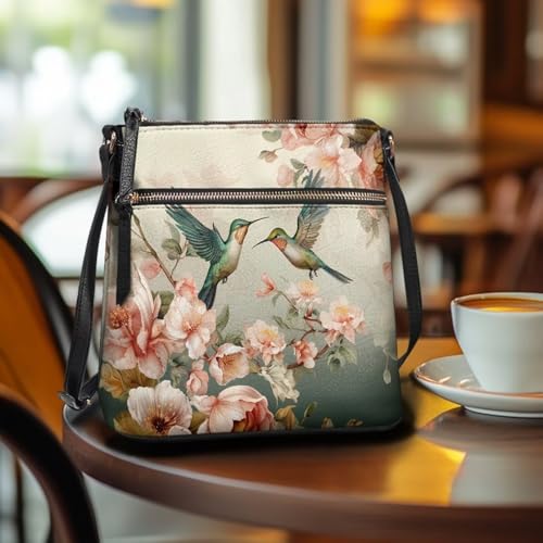 HUGS IDEA Crossbody Purse for Women Leather Satchel Bags Crossbody Shoulder Bag Tote Handbag3