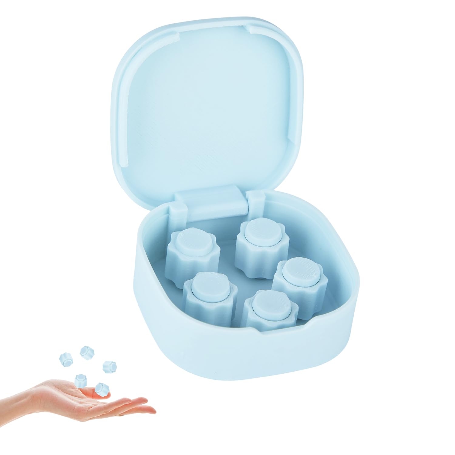 Nhemeylp Korean Folk Game Set Korean Traditional Play Game Including Jebi chagi Gong-gi Biseokchigi Paeng-y DDAKJI Six-Legged Pentathlon Hand Eye Coordination Training (Blue)