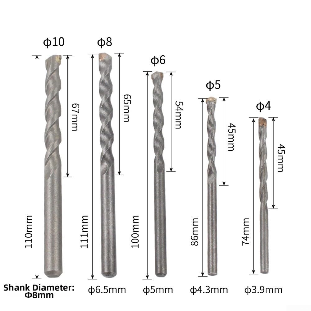Juego de brocas para sierra perforadora ajustable de 40 a 200 mm con cubierta protectora
