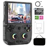 Anbernic RG406V Unisoc T820 Whatsko ハンドヘルドゲーム機 Android13システム 4インチタッチスクリーン WiFi/Bluetooth機能 1600万色RGB照明効果 ホールジョイスティック 5500mAh大容量 黑