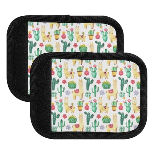 Etiquetas de equipaje con diseño de llamas amarillas para maleta, equipaje de mano, mochilas, 5.9 x 4.3 pulgadas, Llamas amarillas para plantas de cactus, one sizex4